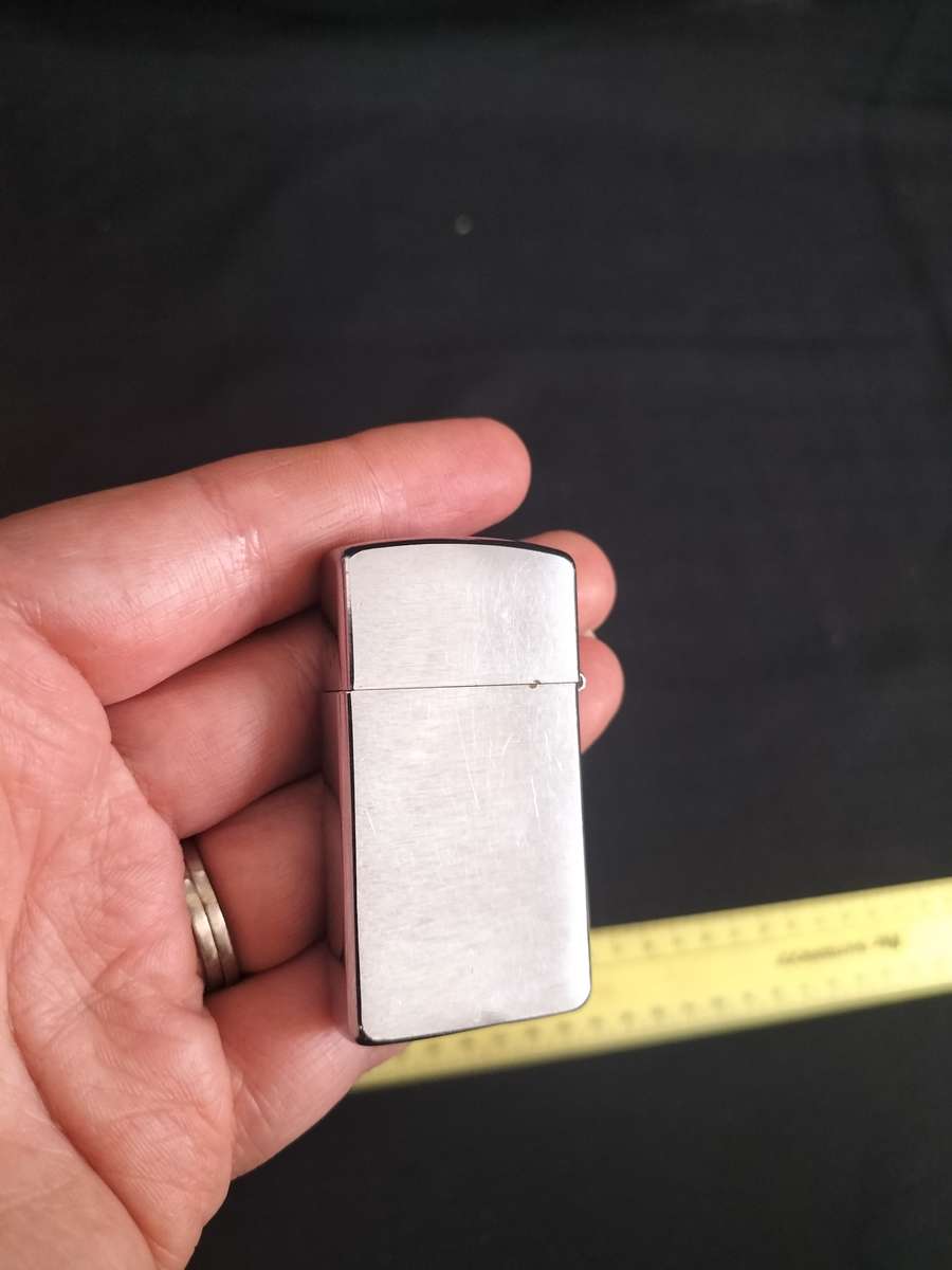 Vintage J Zippo Lighter 03 Bradford. PA- Made in USA -See Description