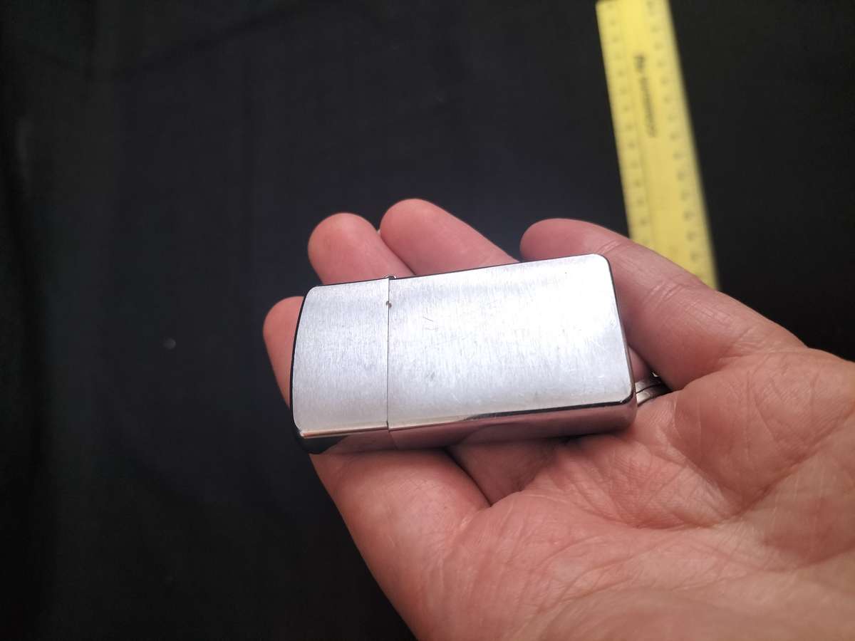 Vintage J Zippo Lighter 03 Bradford. PA- Made in USA -See Description