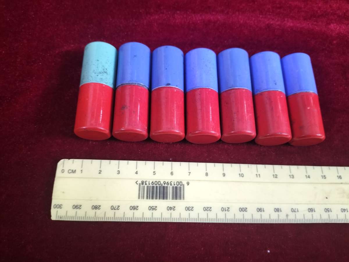 Collection of 7 Vintage Tube Lighters Made in Switzerland