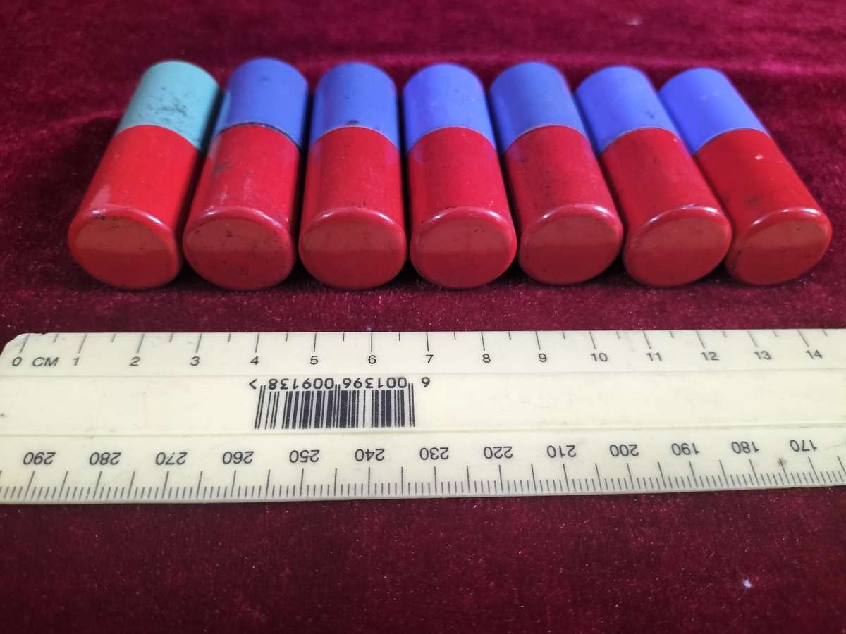 Collection of 7 Vintage Tube Lighters Made in Switzerland