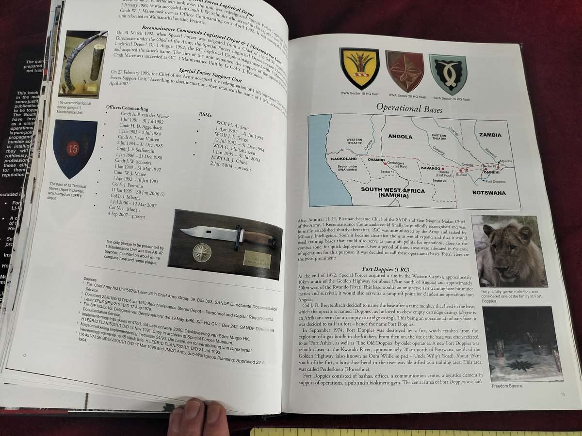 Recce -A Collector's Guide To The History Of S.A Special Forces -P Matthysen, M Kalkwarf, M Huxtable