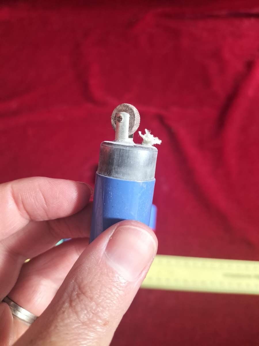 Collection of 7 Vintage Tube Lighters Made in Switzerland