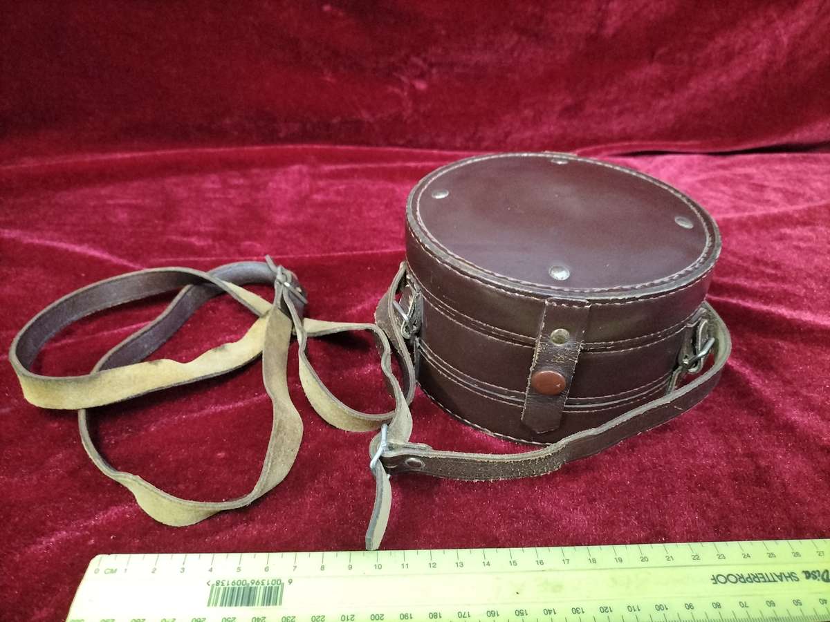 Vintage 1930 System Paulin Stockholm Precision Altimeter With Original Leather Case -Made In Sweden