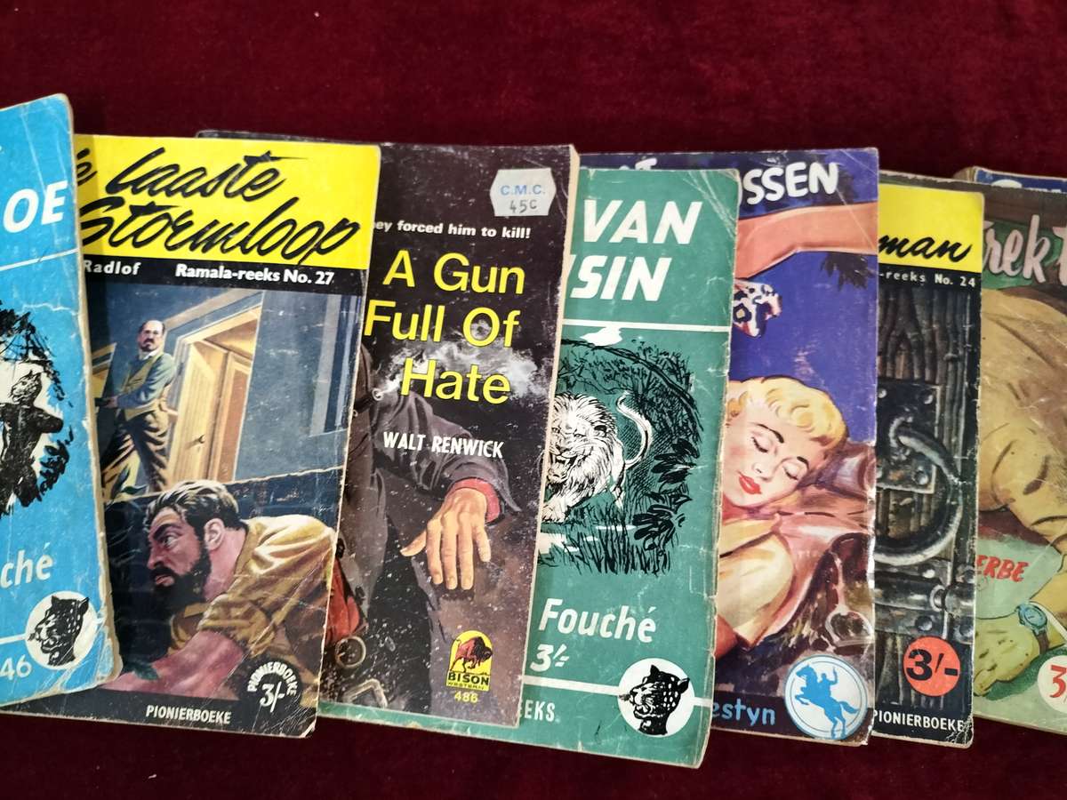 Versameling 1950's Slaphand Speuder Boekies - Sien My beskrywing
