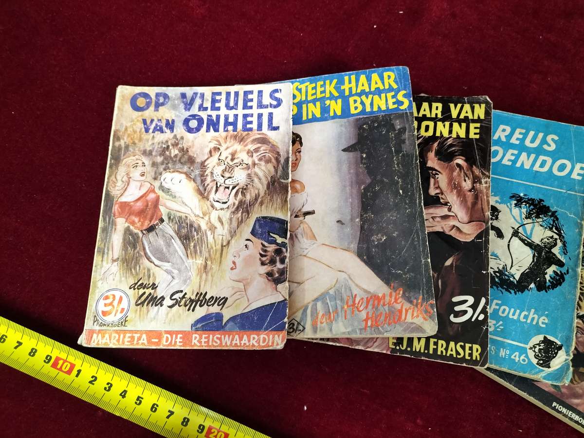 Versameling 1950's Slaphand Speuder Boekies - Sien My beskrywing
