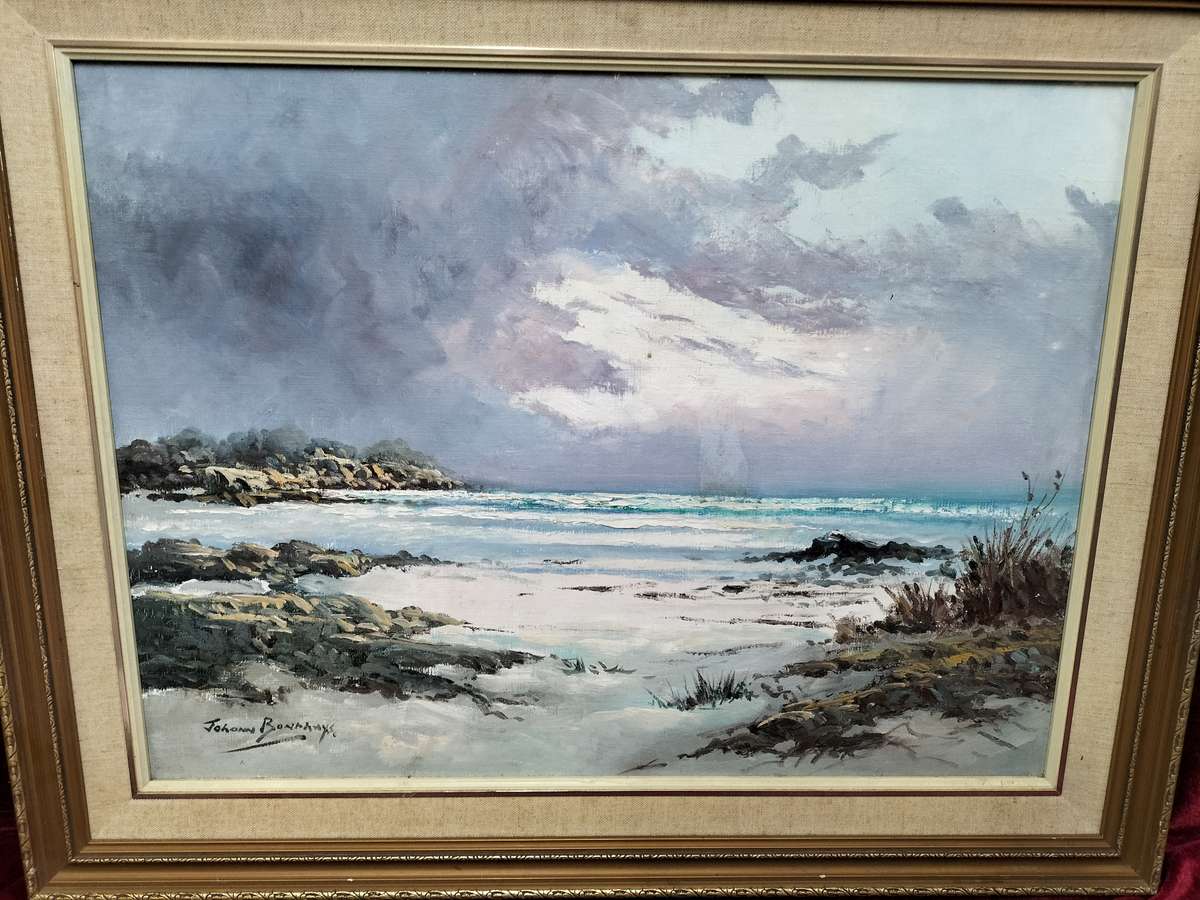 Original oil on board by SA artist Johann Bonthuys