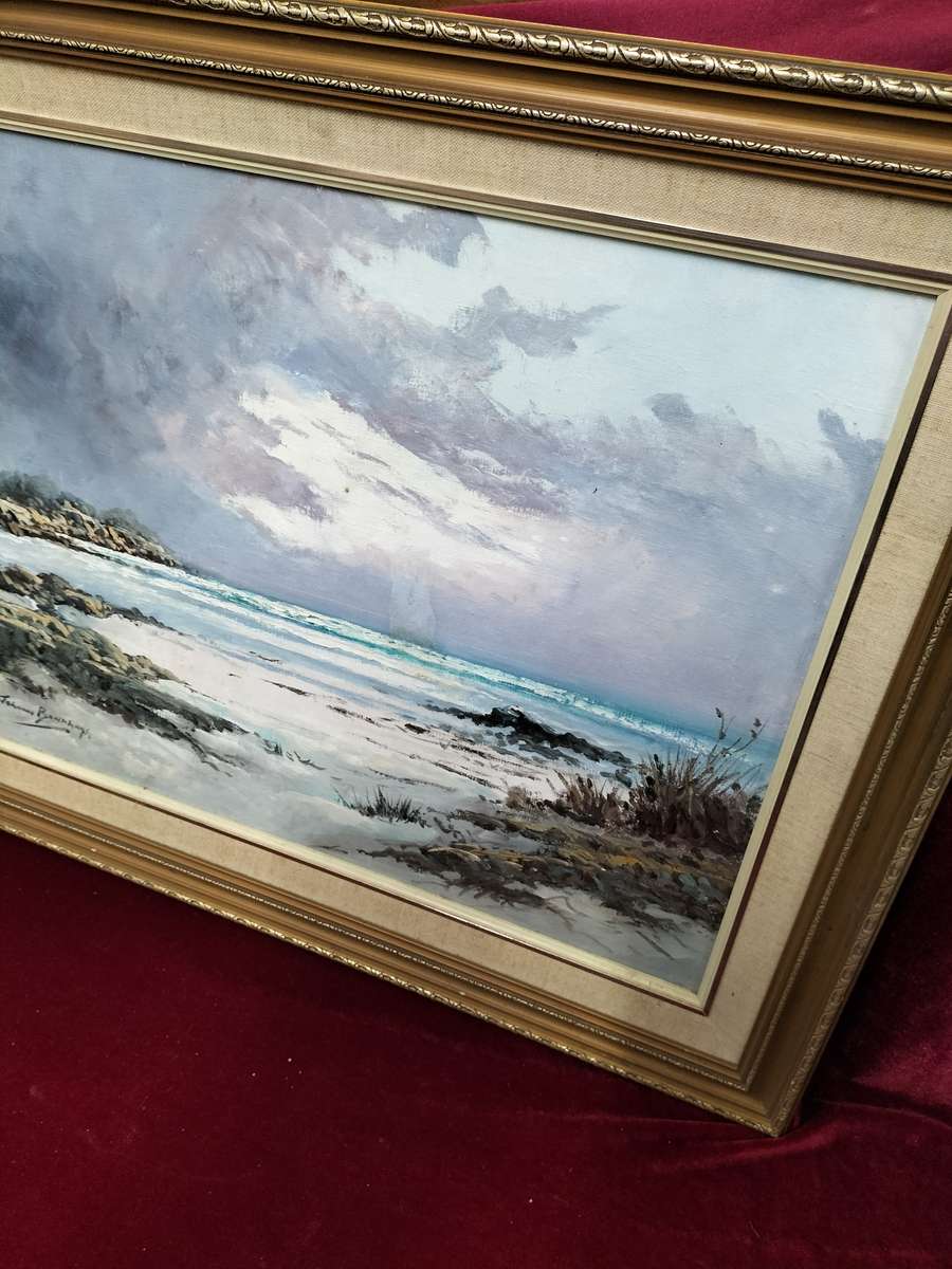 Original oil on board by SA artist Johann Bonthuys