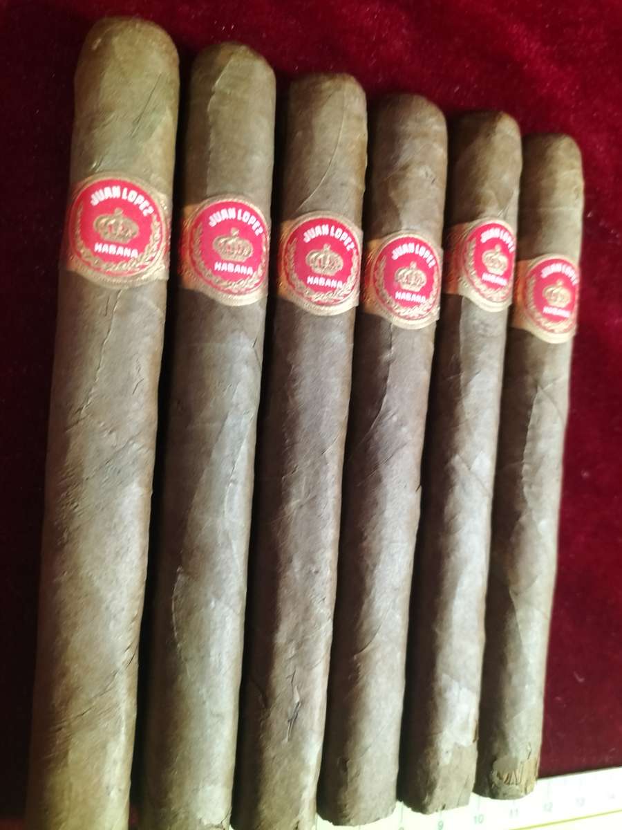Collection Of Six Juan Lopez Habana Cigars  -Made in Cuba