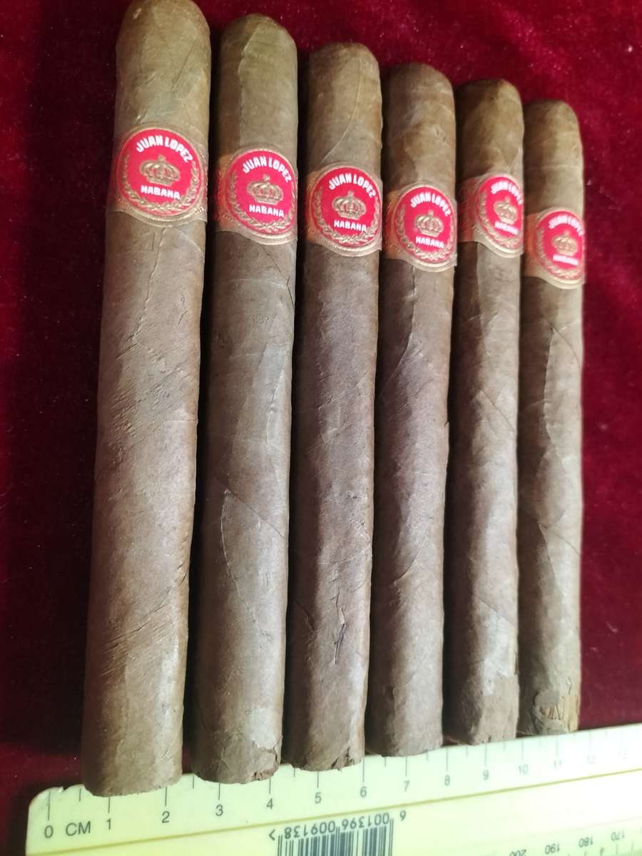 Collection Of Six Juan Lopez Habana Cigars  -Made in Cuba