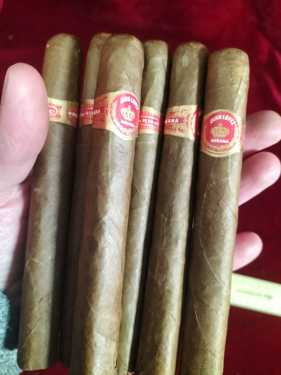 Collection Of Six Juan Lopez Habana Cigars  -Made in Cuba