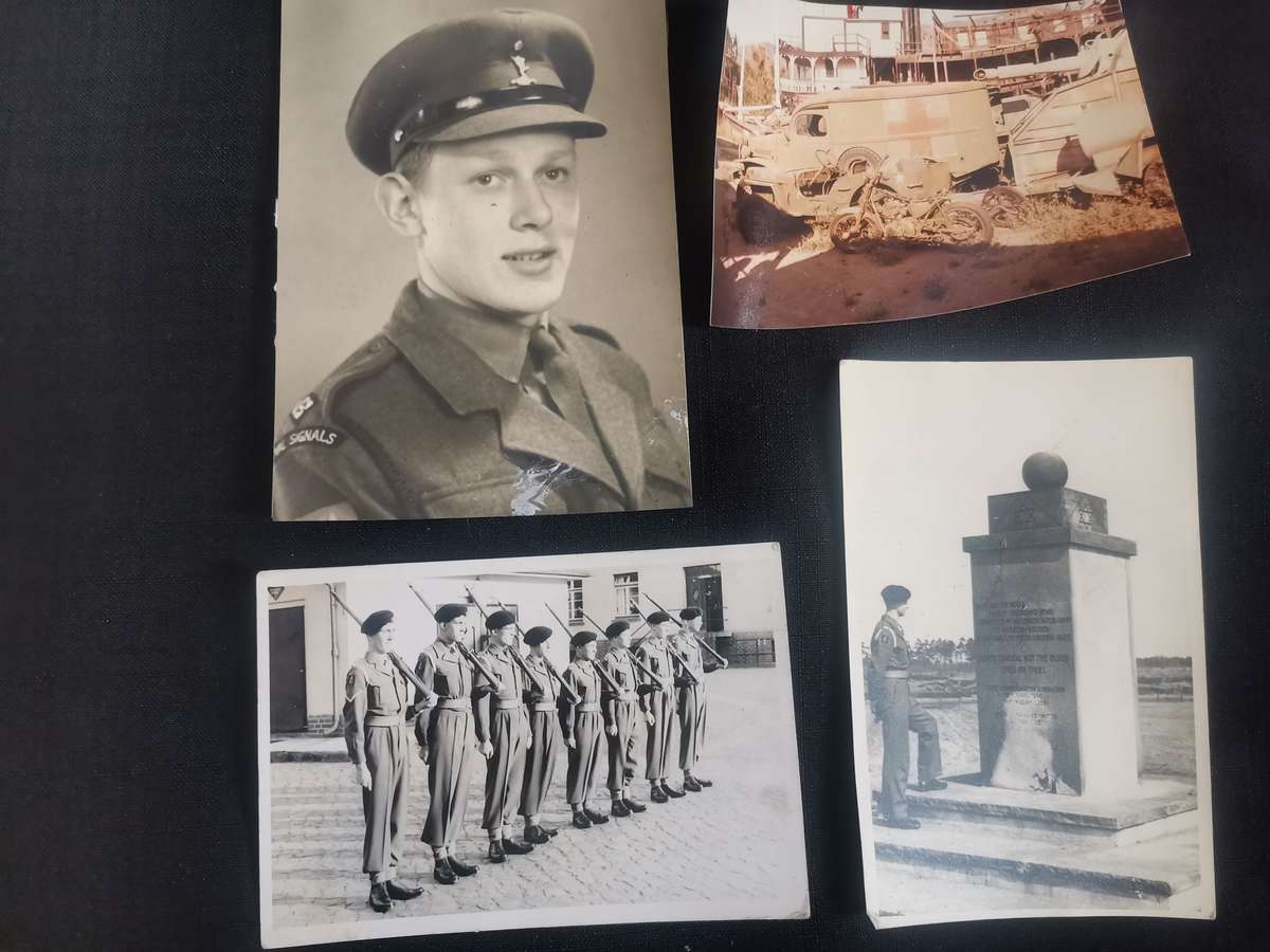 Four Interesting Vintage War Related Photo"s (View Images)