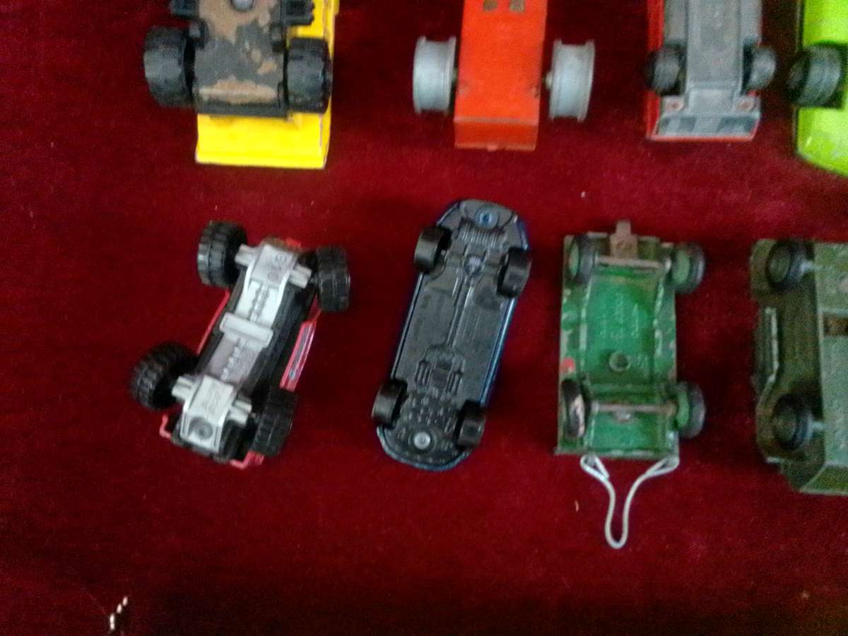 Collection of 10 Vintage Diecast Toy Cars- Please View Description