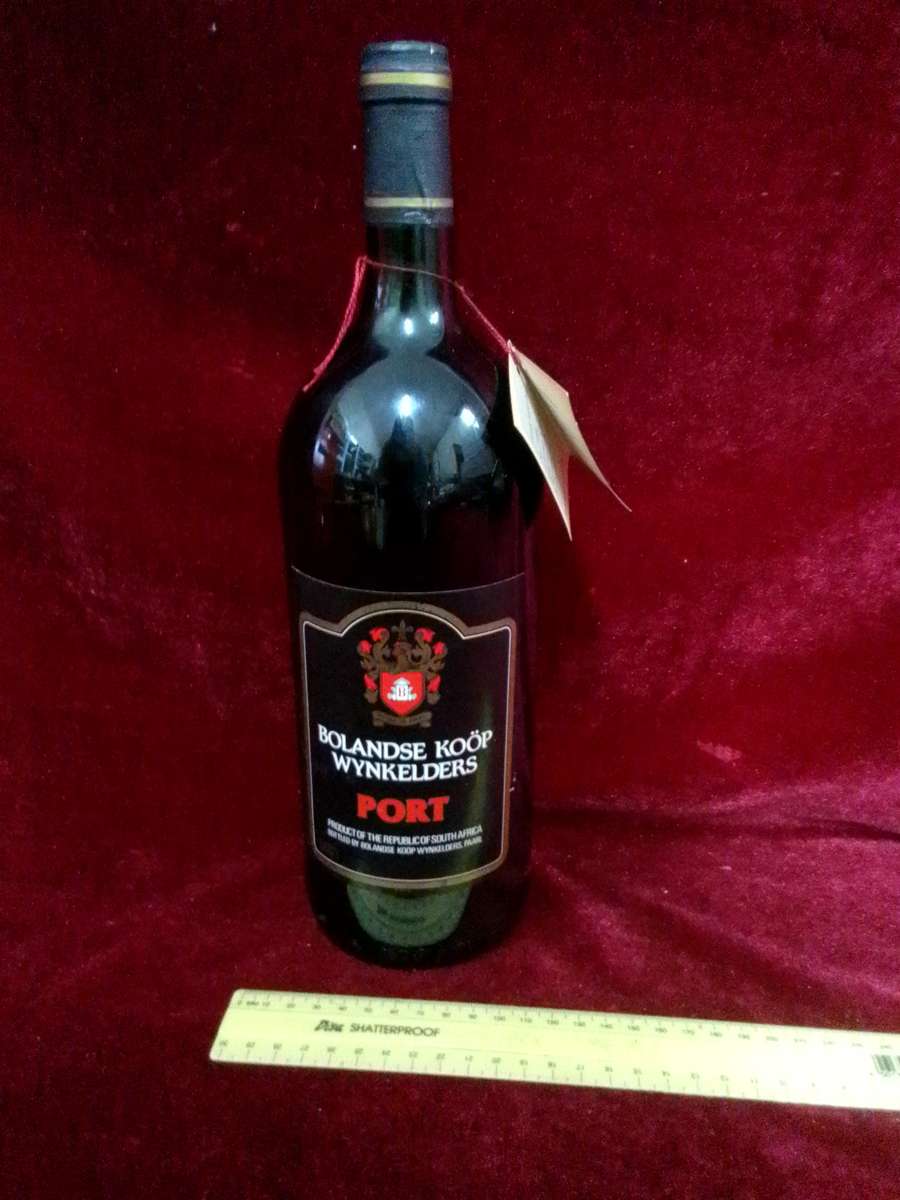 Vintage Limited Edition (No 1013 of 1200) Bolandse Koop Wynkelders Port 1.5l Sealed