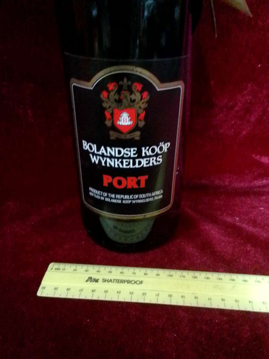 Vintage Limited Edition (No 1013 of 1200) Bolandse Koop Wynkelders Port 1.5l Sealed