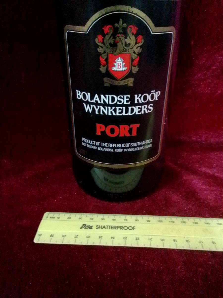 Vintage Limited Edition (No 1013 of 1200) Bolandse Koop Wynkelders Port 1.5l Sealed
