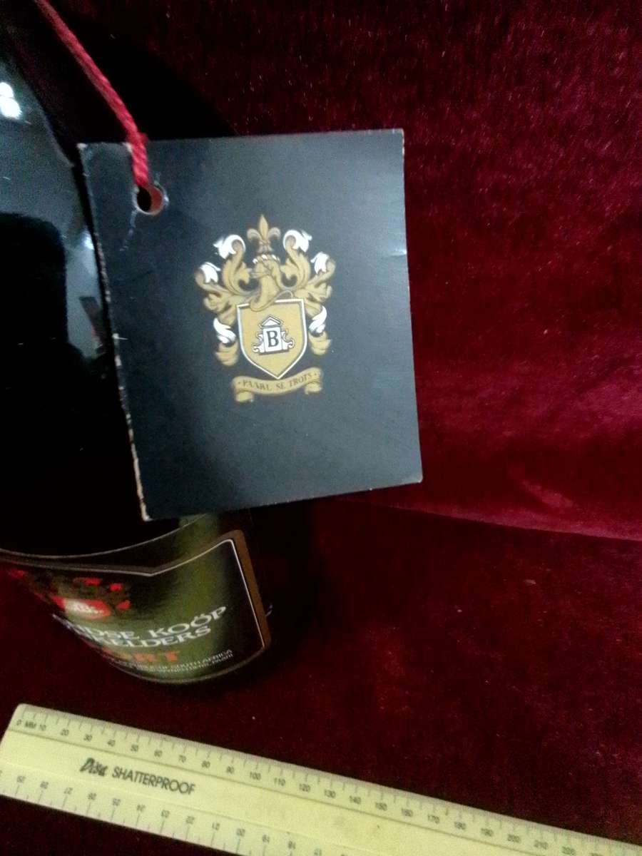 Vintage Limited Edition (No 1013 of 1200) Bolandse Koop Wynkelders Port 1.5l Sealed