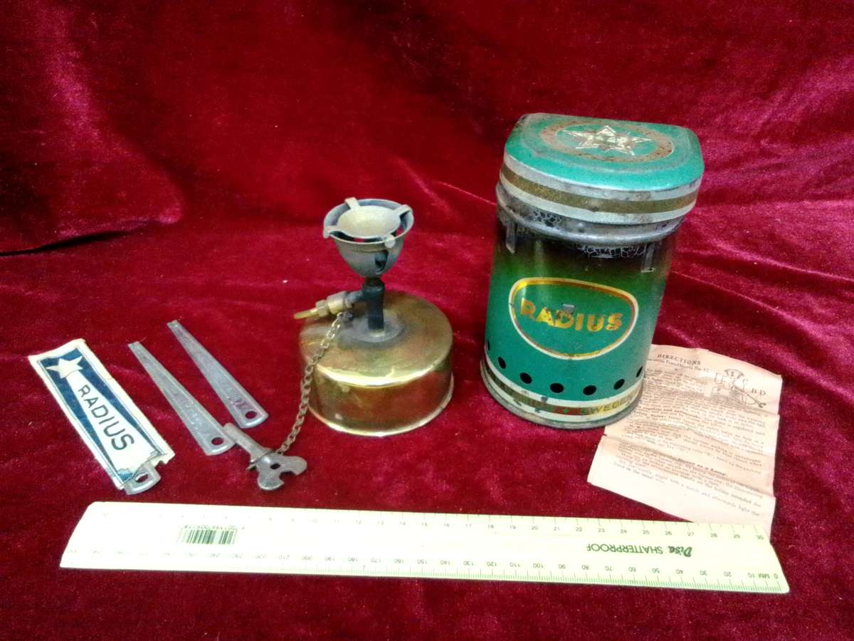 Vintage Original Radius NO42 Camp Stove - A.B Radius -Made in Sweden