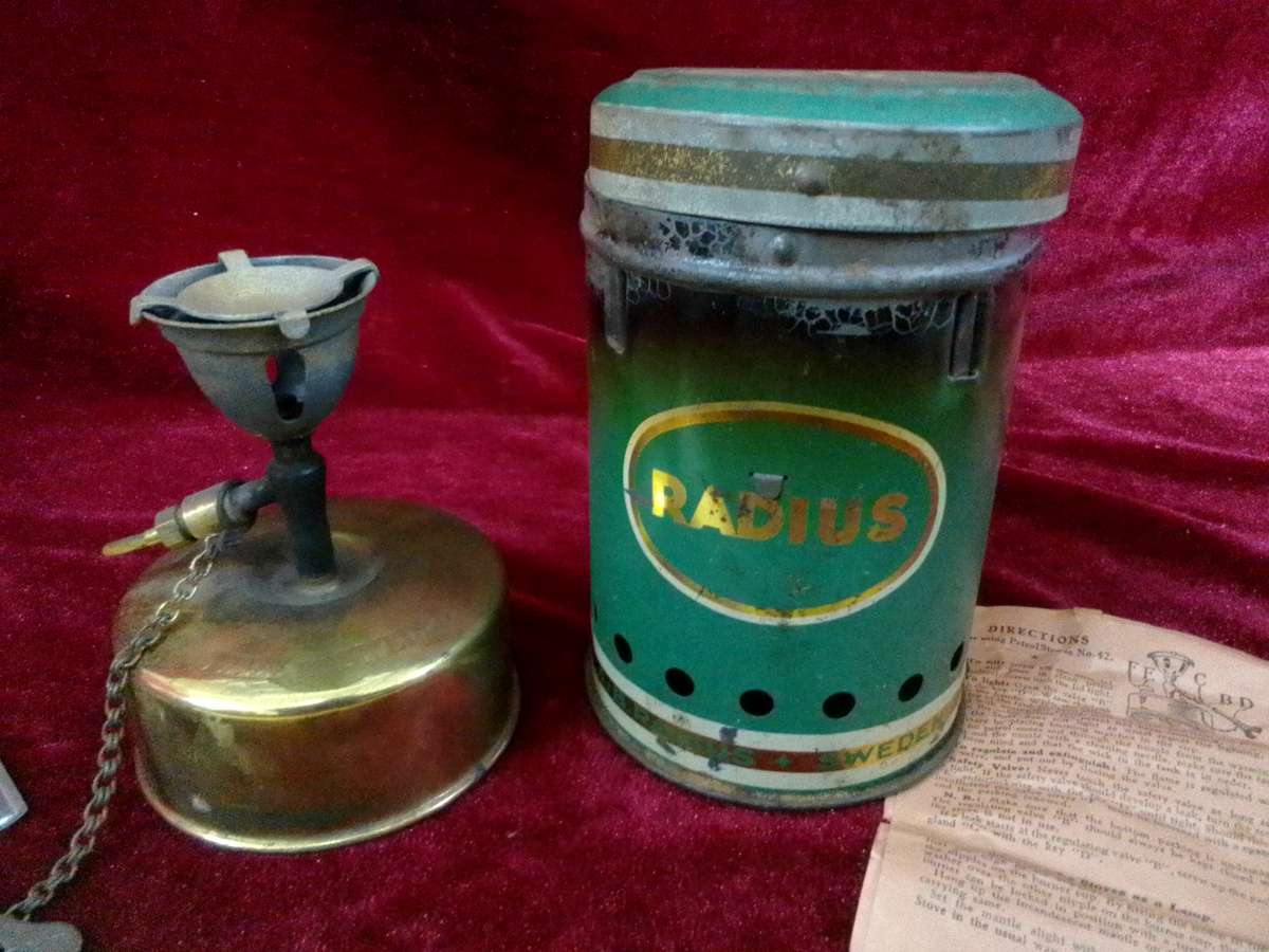 Vintage Original Radius NO42 Camp Stove - A.B Radius -Made in Sweden
