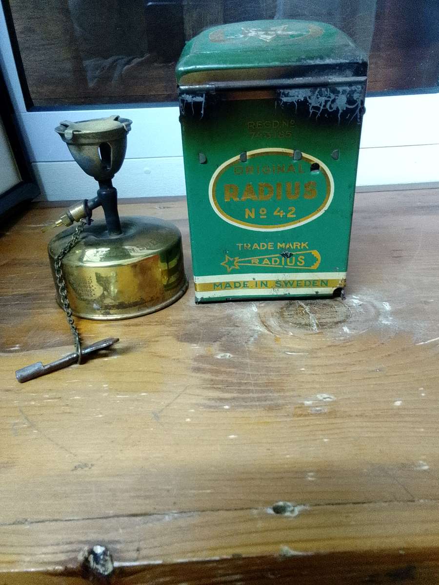 Vintage Original Radius NO42 Camp Stove - A.B Radius -Made in Sweden