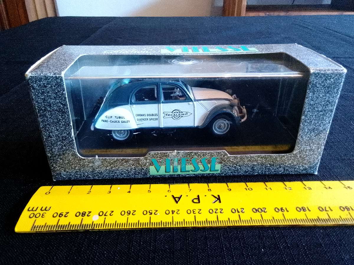 Vintage Vitesse La Collection 529 - Citroën 2CV Tour Du Monde Segula Boudot 1958