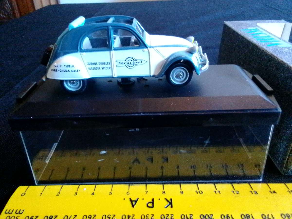 Vintage Vitesse La Collection 529 - Citroën 2CV Tour Du Monde Segula Boudot 1958