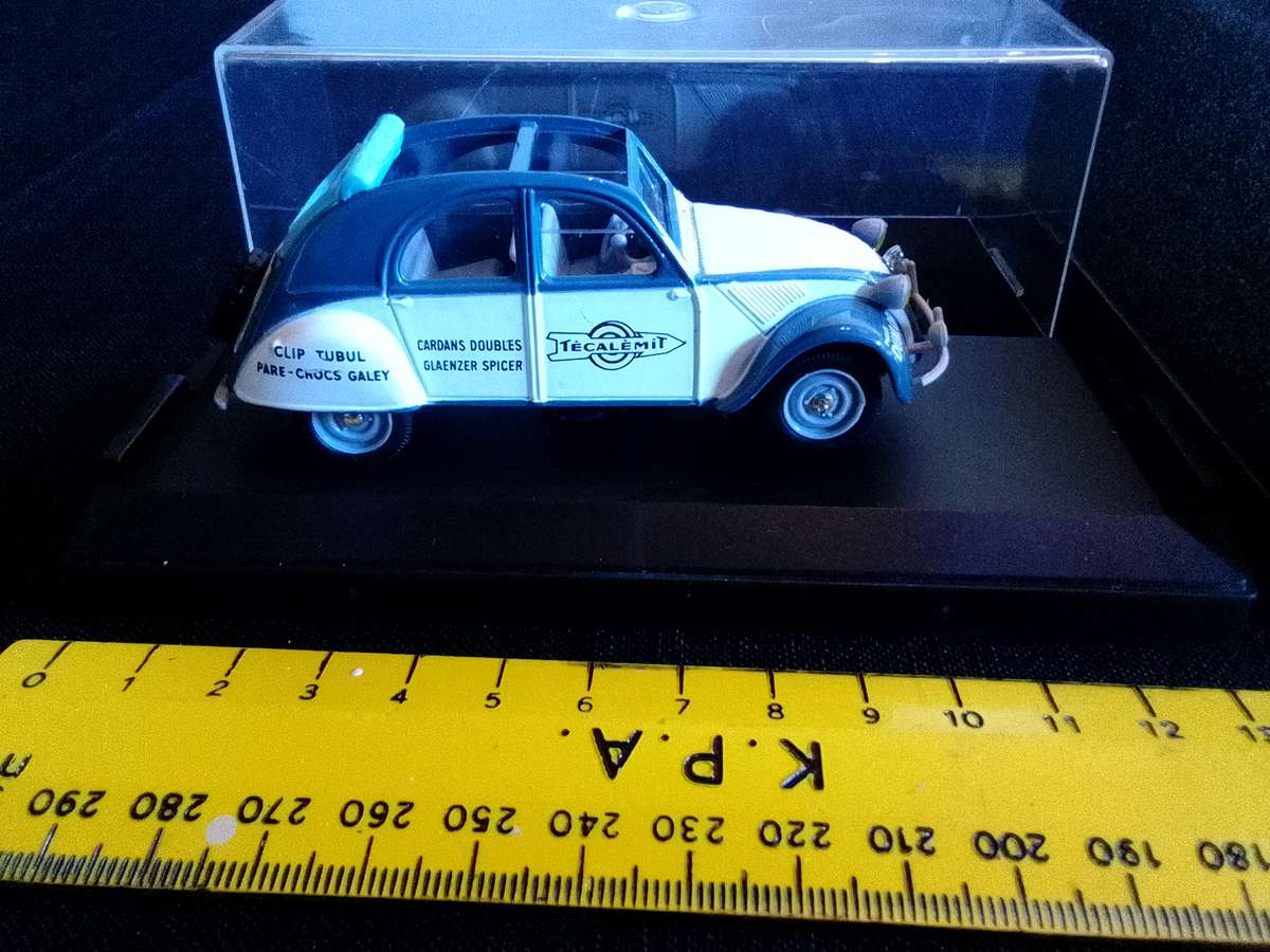 Vintage Vitesse La Collection 529 - Citroën 2CV Tour Du Monde Segula Boudot 1958