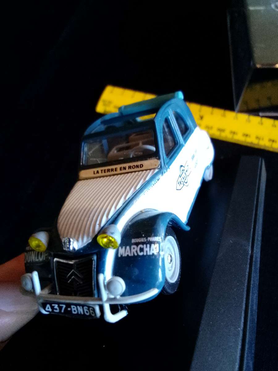 Vintage Vitesse La Collection 529 - Citroën 2CV Tour Du Monde Segula Boudot 1958