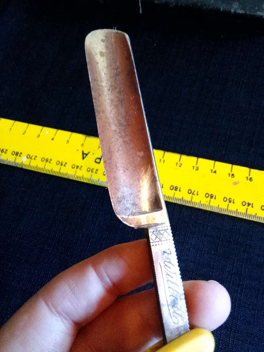 Vintage Solingen Willott Trademark Straight Razor - Made In Germany