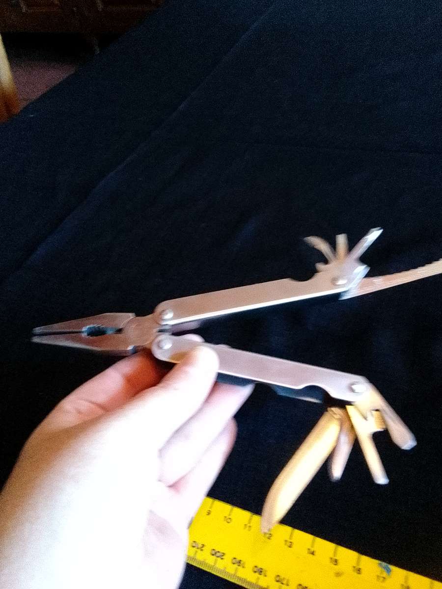 Stunning Stainless Steel Multi Function Knife And Tool Set