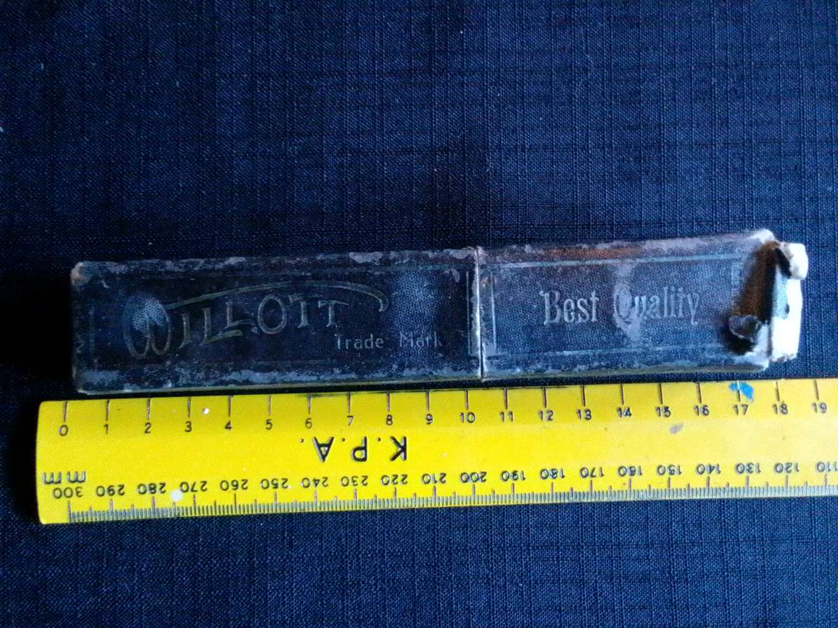 Vintage Solingen Willott Trademark Straight Razor - Made In Germany