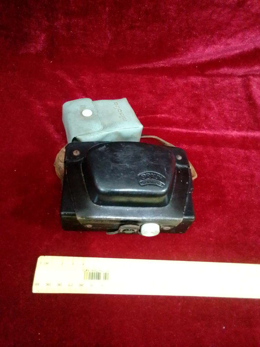 Stunning Vintage Bruan Nurnberg Paxette 28 LK In Original Leather Case  -Made in Germany