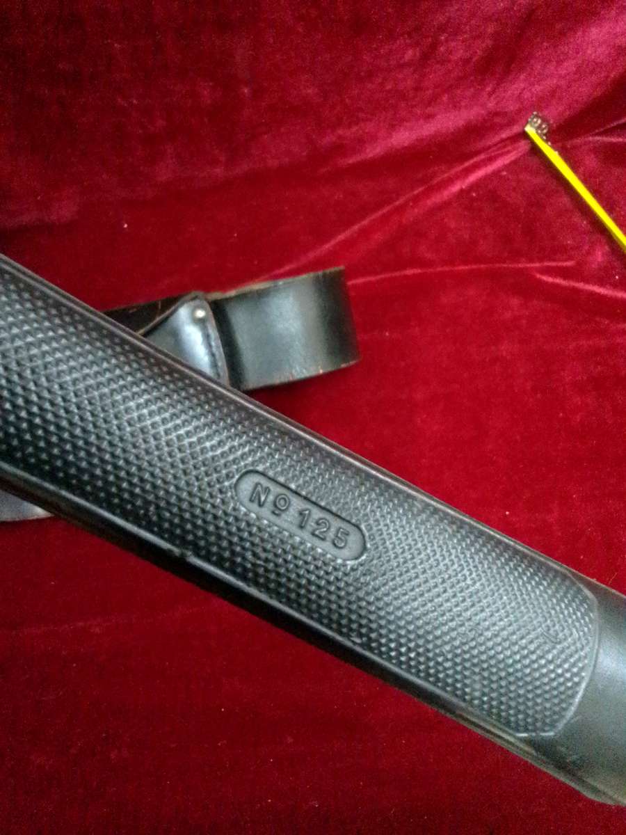 Vintage British W.Gilphin Fireman Axe with Leather Belt and Holder