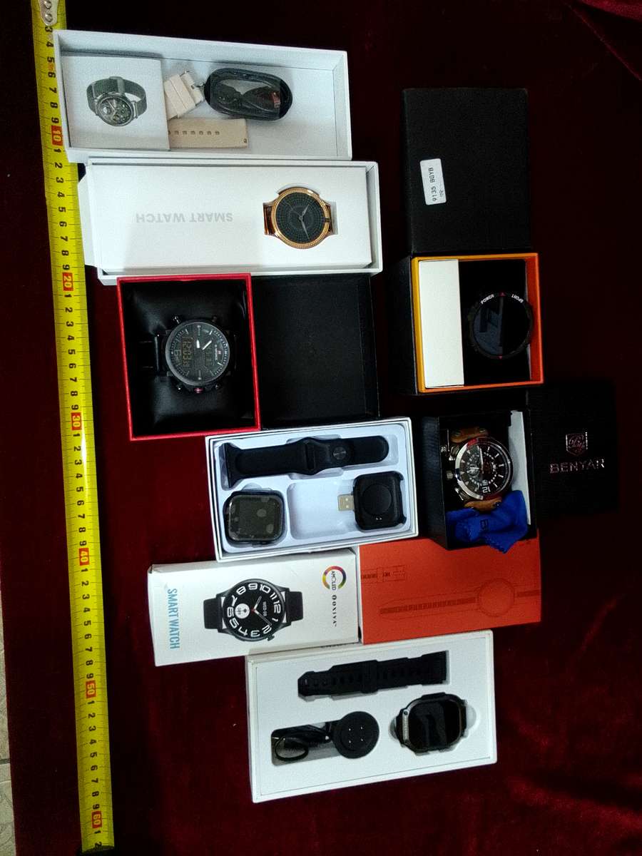 Lot Of Eight Smart And Other Watches - Not Tested - See Description