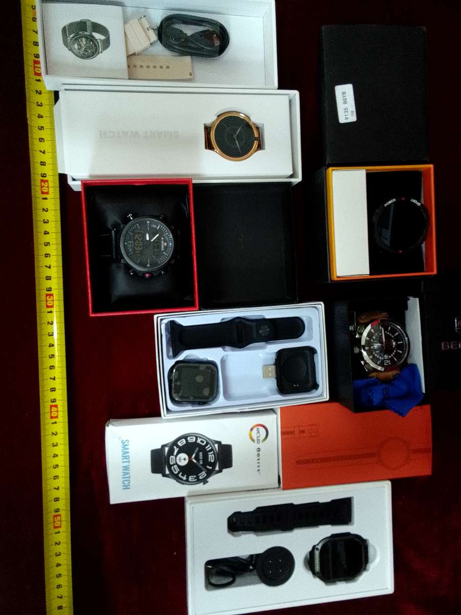 Lot Of Eight Smart And Other Watches - Not Tested - See Description