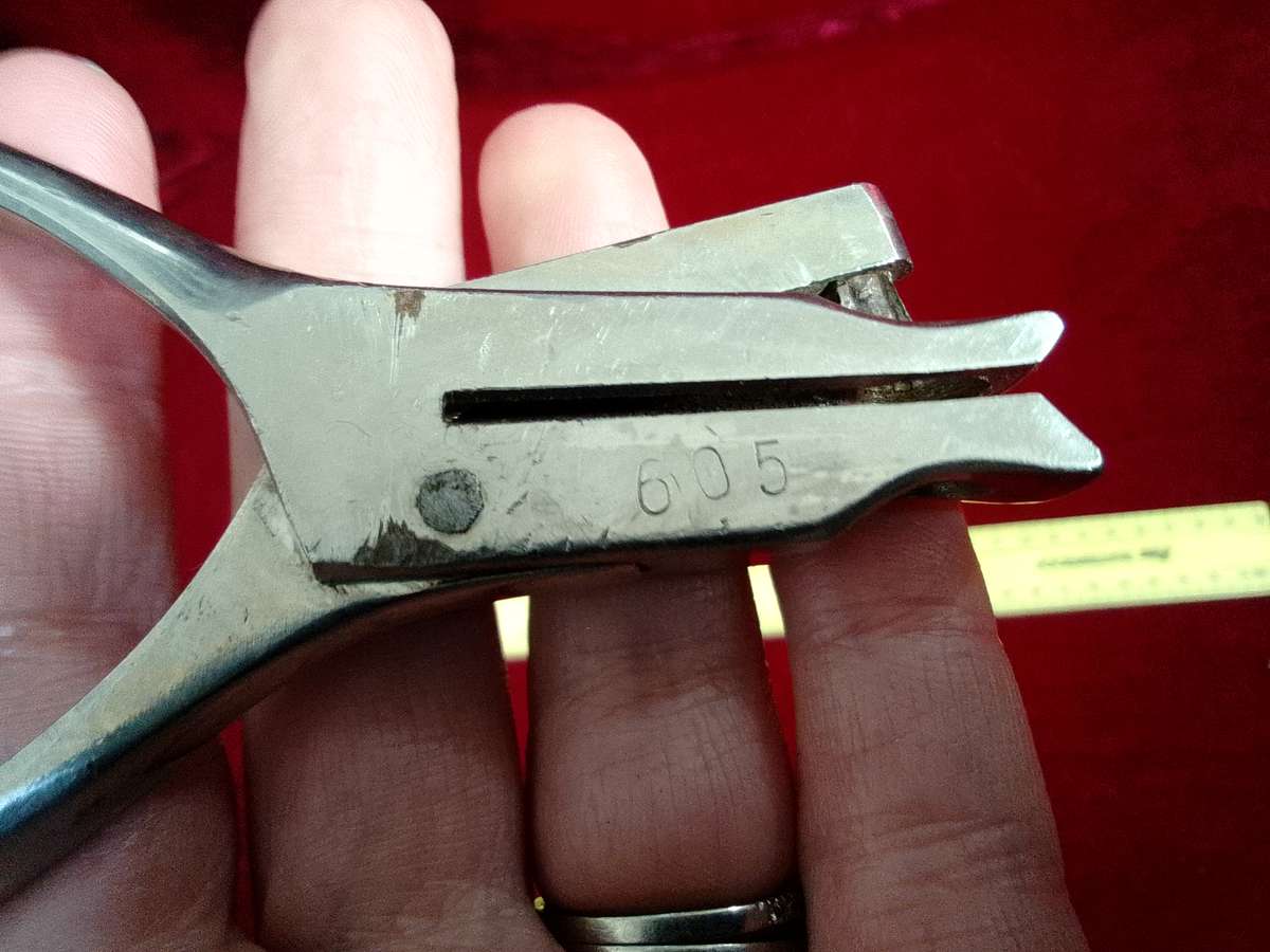 Stunning Vintage S.A.R - S.A.S Conductors Ticket Punch