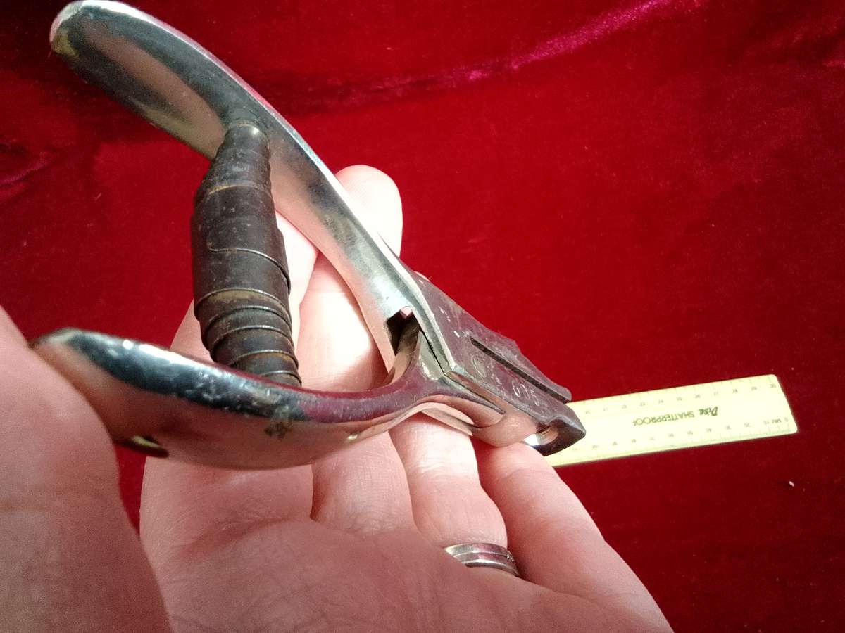 Stunning Vintage S.A.R - S.A.S Conductors Ticket Punch