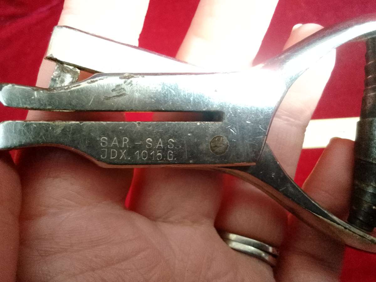Stunning Vintage S.A.R - S.A.S Conductors Ticket Punch