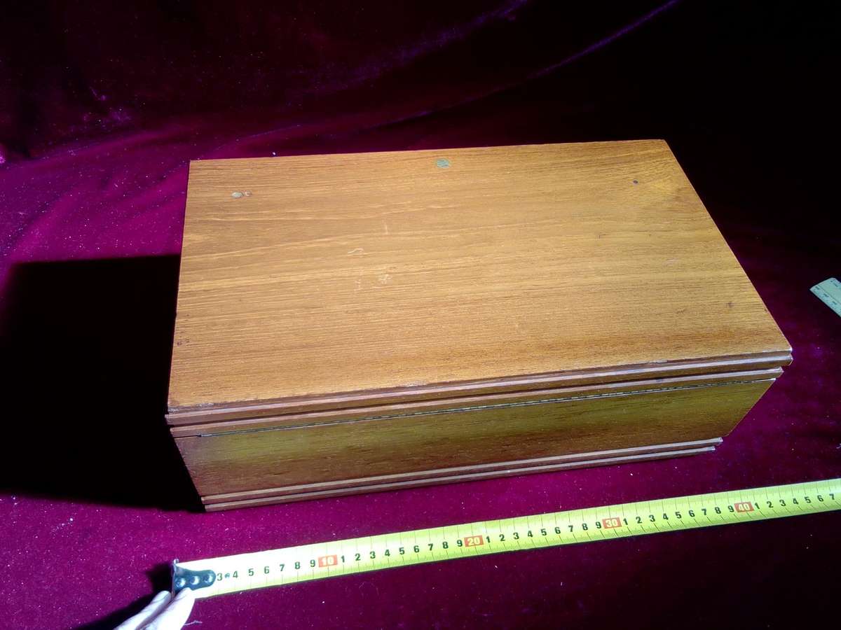 Vintage Savinelli Italian Cigar Humidor - Missing Hygrometer