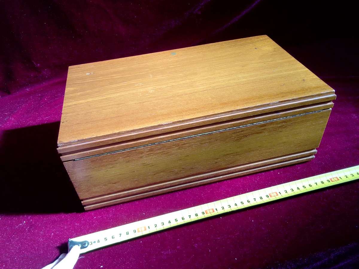 Vintage Savinelli Italian Cigar Humidor - Missing Hygrometer