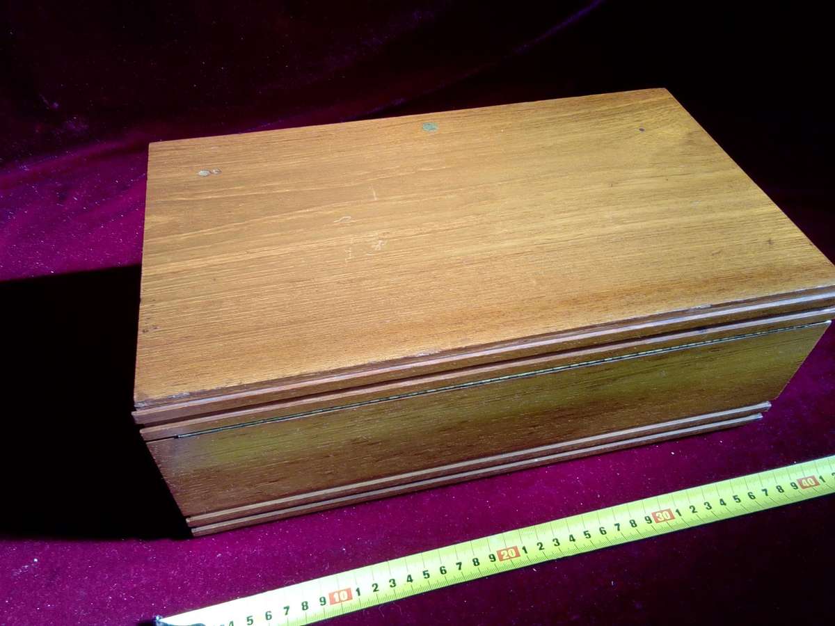 Vintage Savinelli Italian Cigar Humidor - Missing Hygrometer