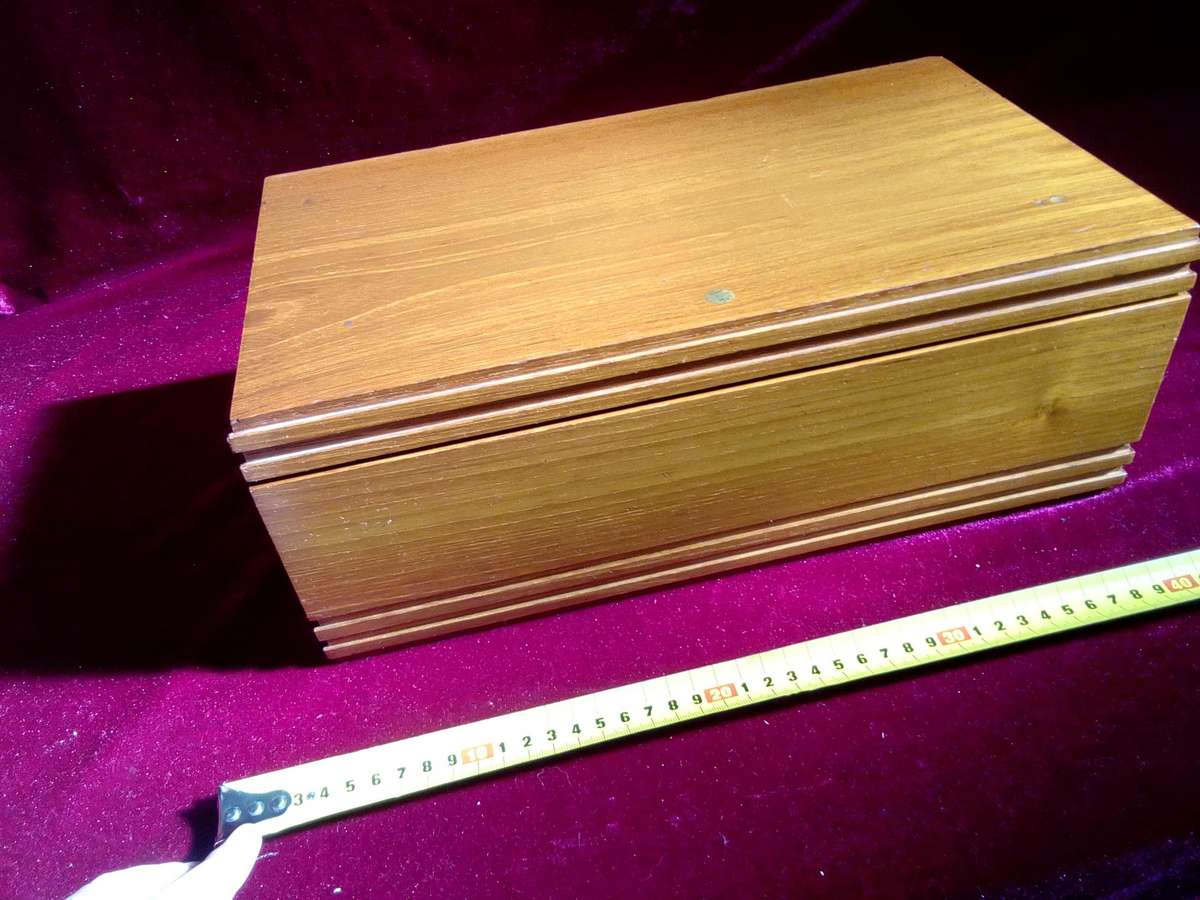 Vintage Savinelli Italian Cigar Humidor - Missing Hygrometer