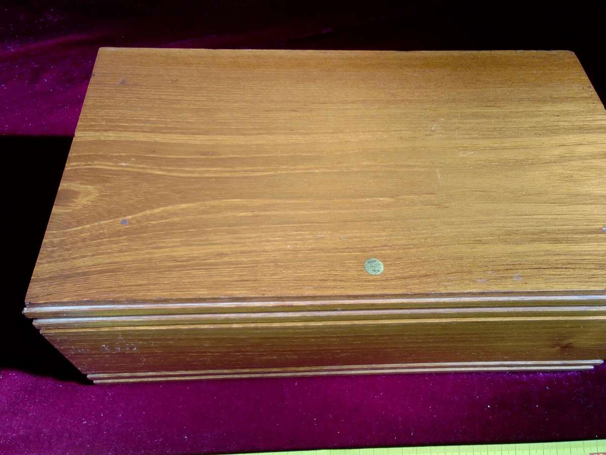 Vintage Savinelli Italian Cigar Humidor - Missing Hygrometer
