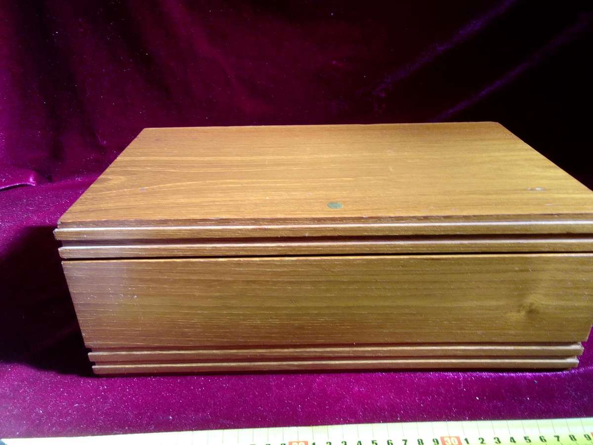 Vintage Savinelli Italian Cigar Humidor - Missing Hygrometer
