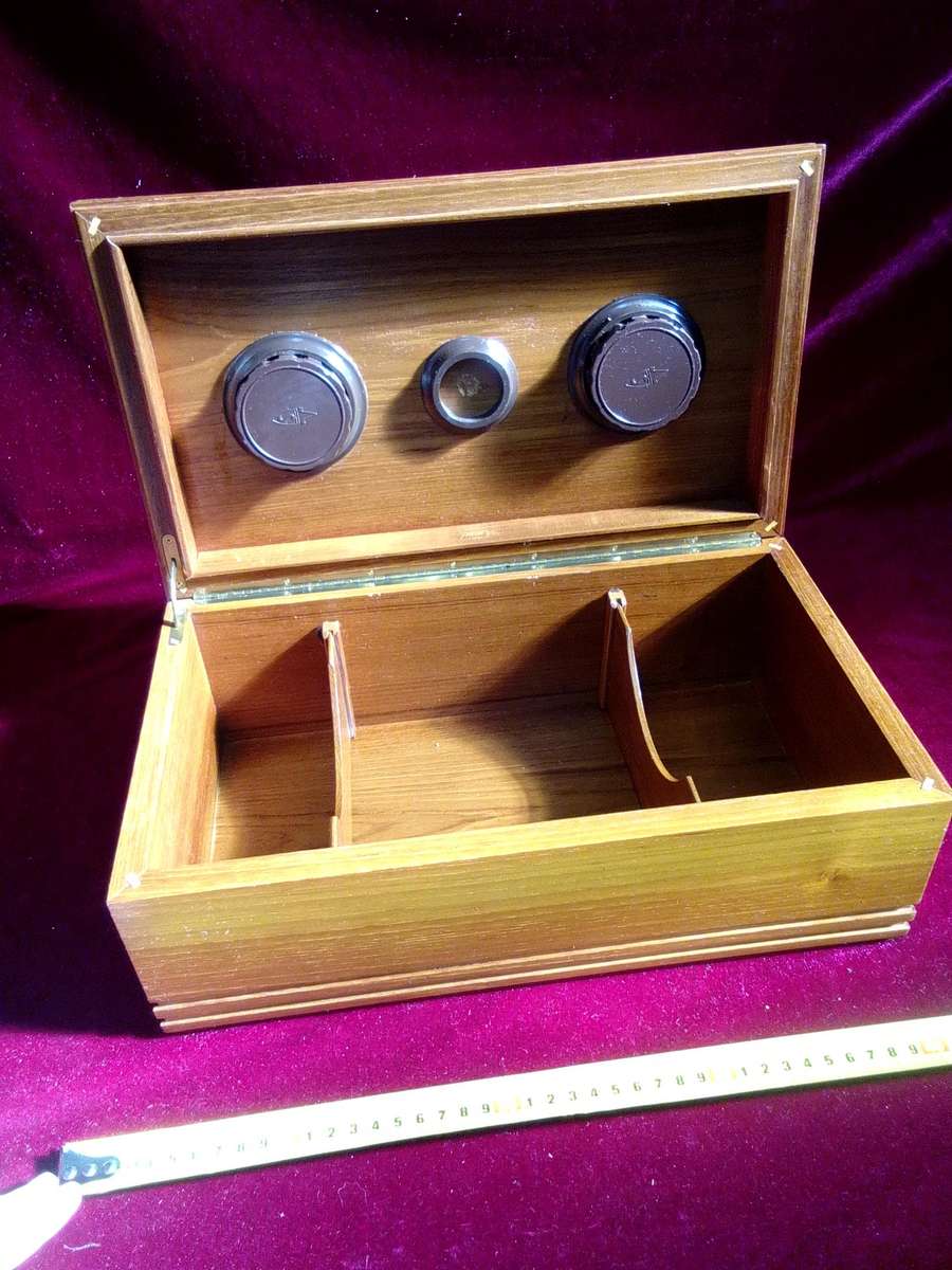 Vintage Savinelli Italian Cigar Humidor - Missing Hygrometer