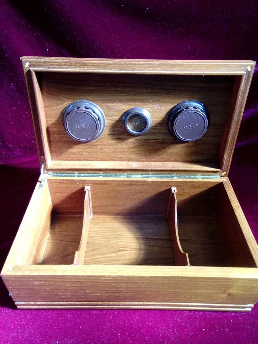 Vintage Savinelli Italian Cigar Humidor - Missing Hygrometer
