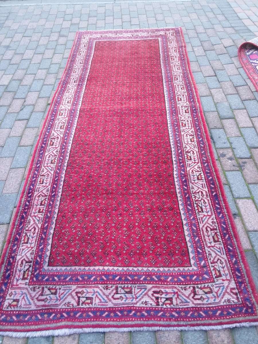 Persian Hamadan Carpet -2.95m X 1.15 m