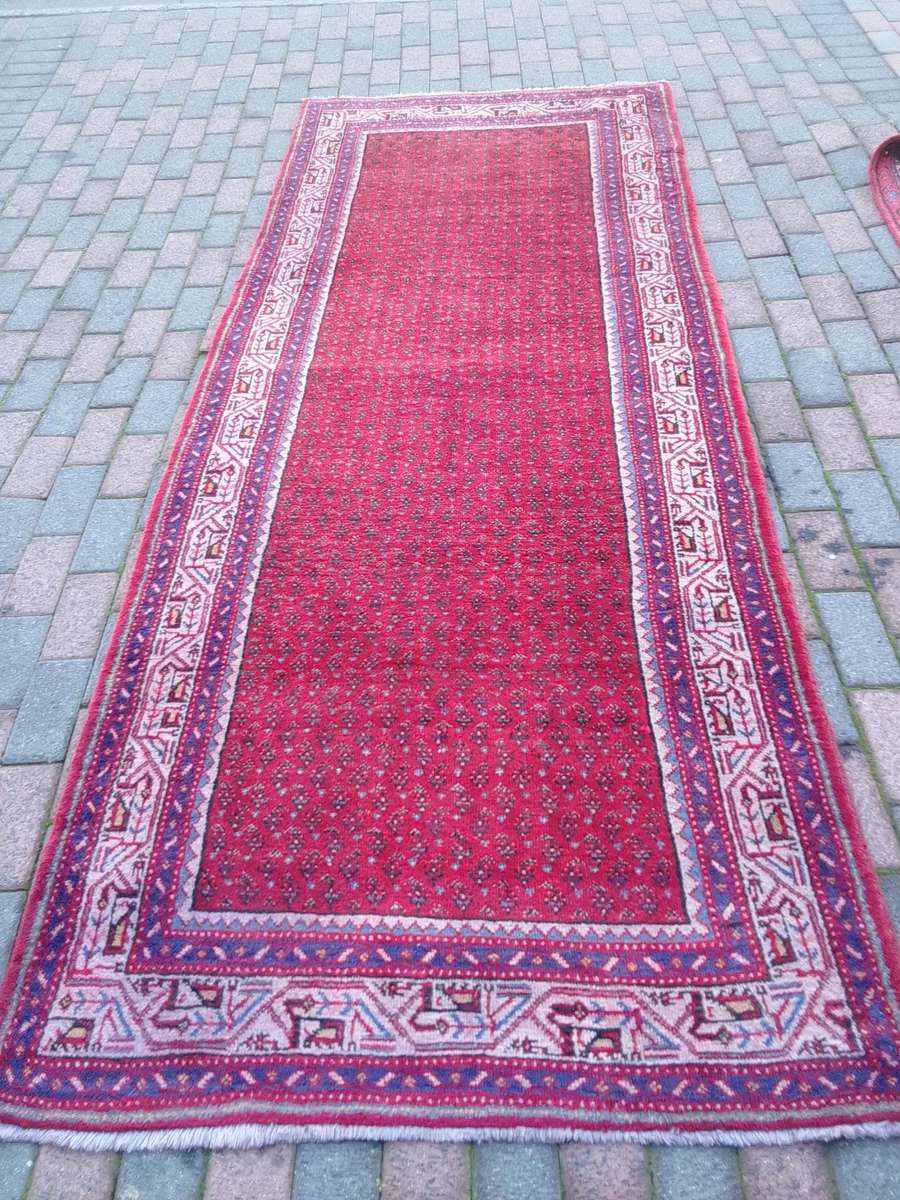 Persian Hamadan Carpet -2.95m X 1.15 m