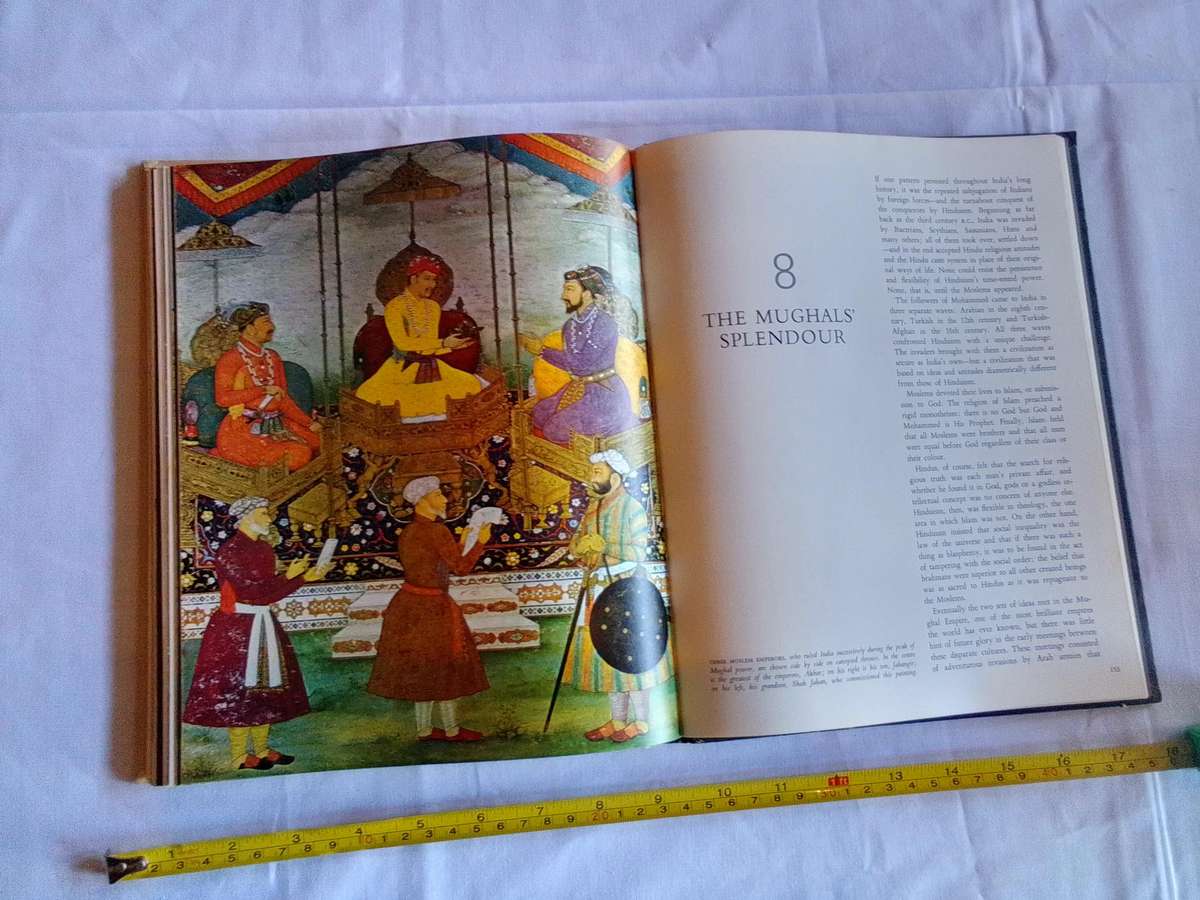 Historic India - Great Ages Of Men By Lucille Schulberg And The Editors Of Time-Life Books