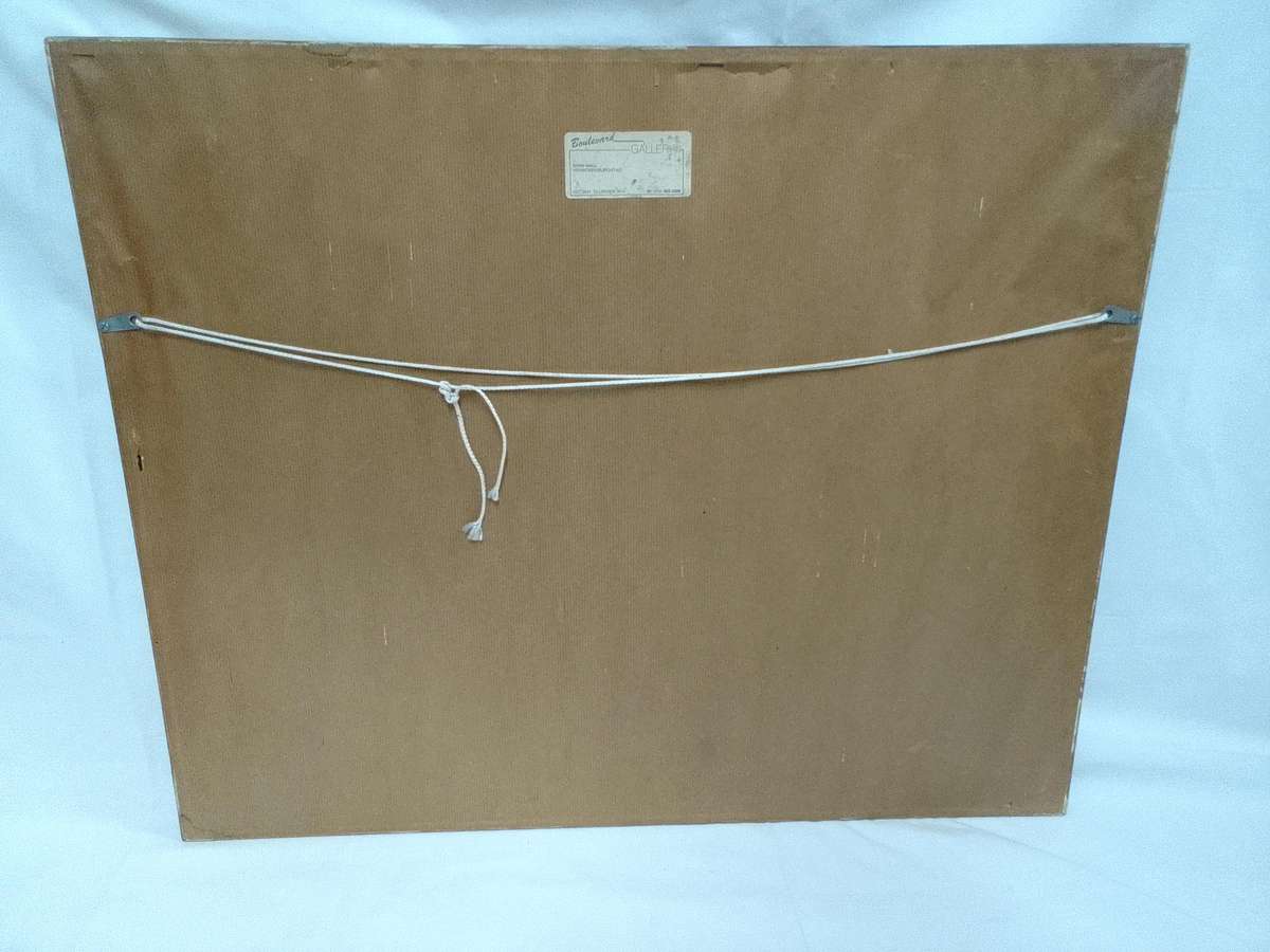 Stunning Frans Claerhout 1919 -2006 -SA Artist - Mixed Media Painting- Three men-Excellent Condition