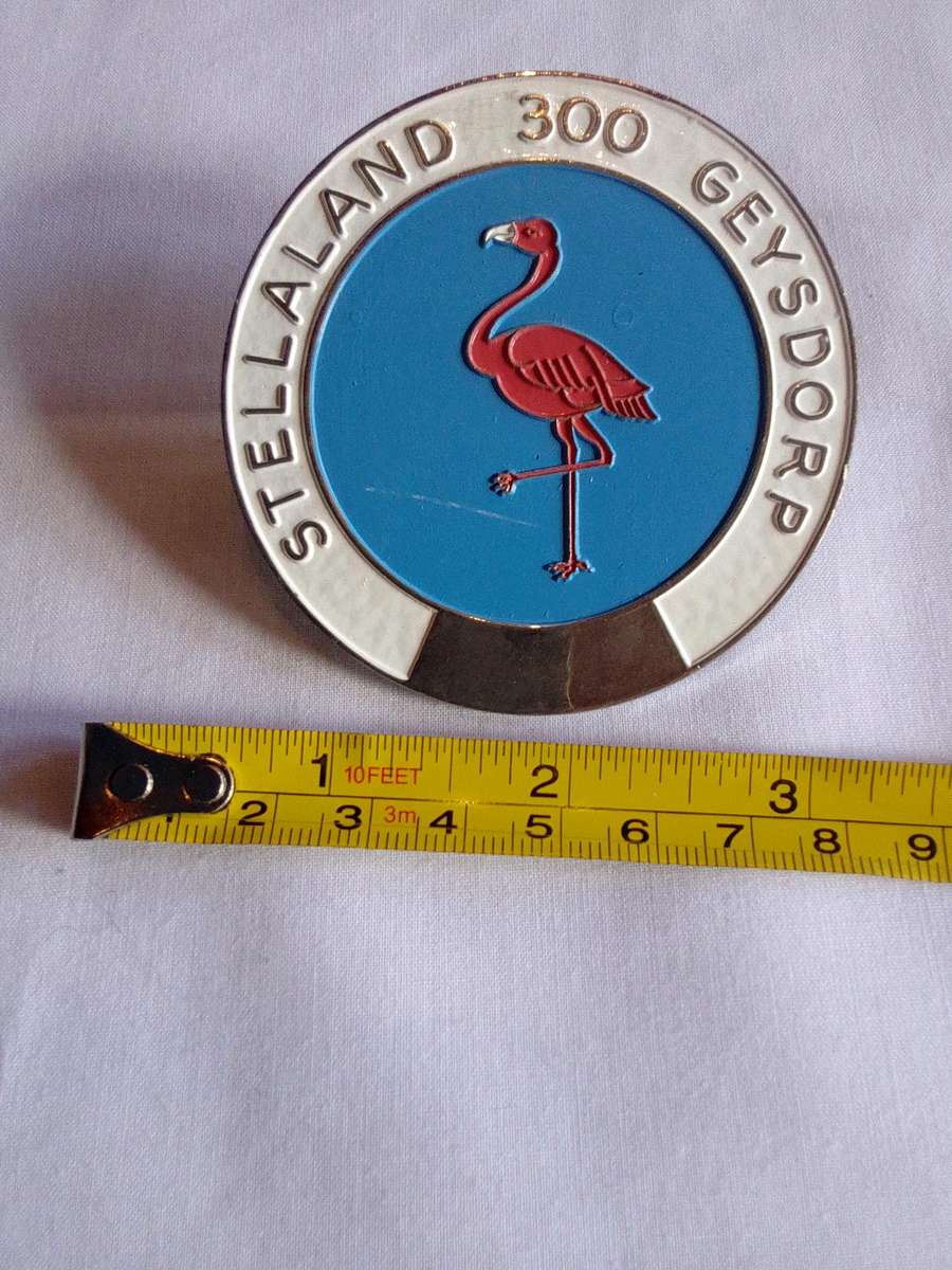 Stunning Vintage Stellaland 300 Geysdorp Badge - Good Condition